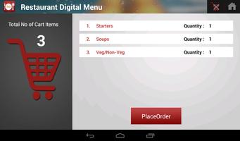 Restaurant Digital Menu स्क्रीनशॉट 3