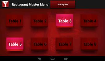 Restaurant Master Menu Screenshot 1