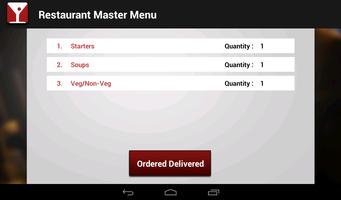 برنامه‌نما Restaurant Master Menu عکس از صفحه