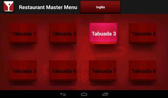 Restaurant Master Menu Screenshot 3