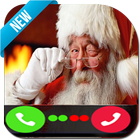 Video Call From Santa Claus Live 🎅 Christmas آئیکن