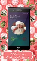 Video Call From Santa Claus Live 🎅 Christmas الملصق