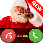 santa claus real call video icono