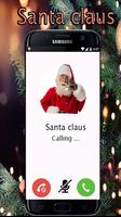 santa claus real call video capture d'écran 2