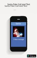 2 Schermata Santa Fake Call / Text