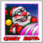 Crazy Santa icon