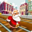 Santa Claus Gold Run for Christmas Gifts