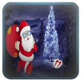 Christmas Santa Running icon