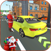 Santa Gift Delivery : Highway Car Driving Games