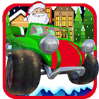 Santa Claus : hill climb racer icon
