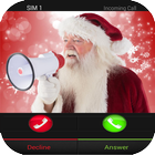 Santa Talking Fake Call prank أيقونة