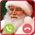 Santa Claus Fake Call FREE prank icône