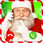 Santa Claus Calling On Christmas icône