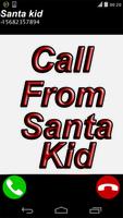 геаl video call from santa kid Pro পোস্টার