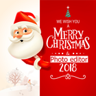 Christmas photo - video editor icône