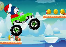 Santa Adventure Doraemon Racing Games Screenshot 1
