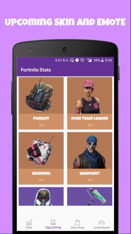 companion poster fortnite daily shop stats companion screenshot 1 - fortnite shop rotation tracker