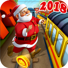 Subway Santa Claus Surf icon