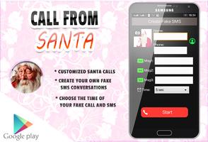 Call from Santa Claus plakat