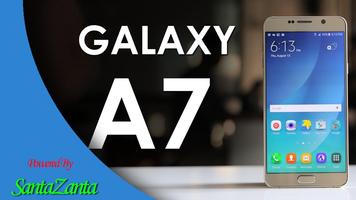 Launcher and Theme Galaxy A7 capture d'écran 1