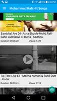 Mohammad Rafi Old Hindi Songs capture d'écran 2