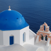 santorini wallpaper