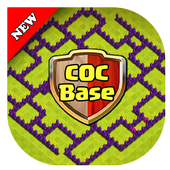 New CoC Base Maps for Layout 2018 آئیکن