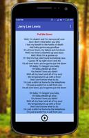 Jerry Lee Lewis' Songs and Lyrics syot layar 1