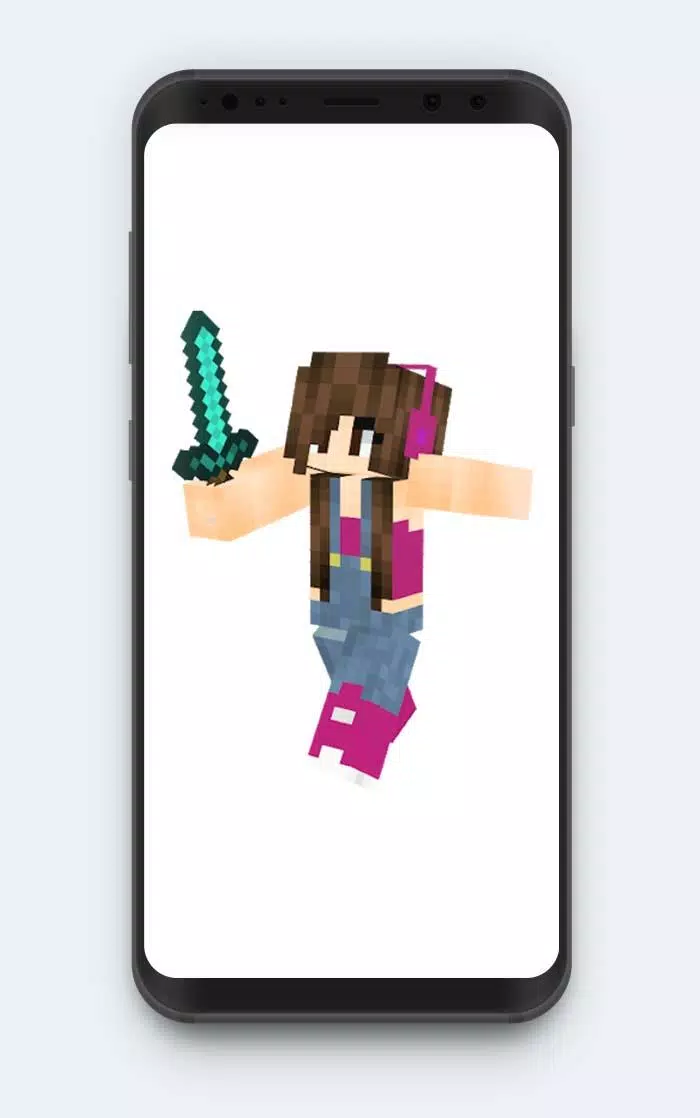 Julia MineGirl Skin for MCPE for Android - Free App Download