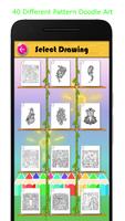 Doodle Art Coloring Book Free 스크린샷 2