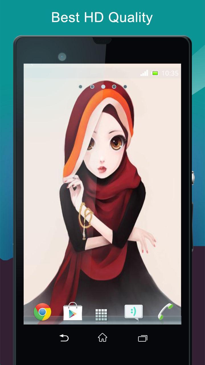 Muslimah Cartoon Wallpaper For Android APK Download