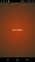 Let's Share Affiche