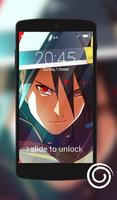 Art Sasuke Uchiha Wallpaper For Lock Screen capture d'écran 1