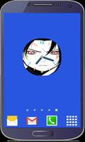 Sasuke Uchida Clock Widget capture d'écran 1