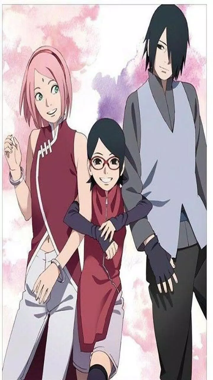 Download Sasuke and Sakura-- a classic anime couple! Wallpaper