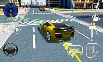 Car Driving Sim 3D Affiche