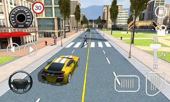 Car Driving Sim 3D ảnh chụp màn hình 1