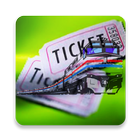 Railway Ticket Wallet-icoon