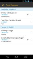 SAP Travel Receipt Capture Screenshot 1