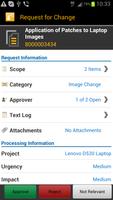 SAP IT Change Approval syot layar 1