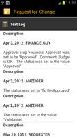 SAP IT Change Approval screenshot 2