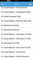 Learn Crystal Reports Full تصوير الشاشة 1