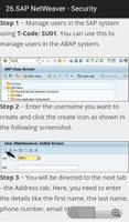 Learn SAP NetWeaver capture d'écran 3