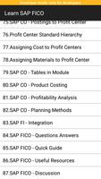 Learn SAP FICO скриншот 1