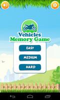 Vehicles Memory Game পোস্টার