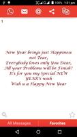 New Year SMS پوسٹر