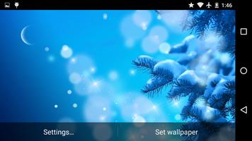 Magic Winter Live Wallpaper capture d'écran 3