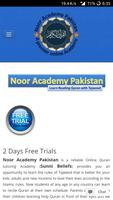 noor academy online poster