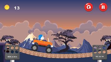 Hill Climb Racing Doramon स्क्रीनशॉट 3