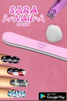 SARA Nail Salon: Manicure Game Affiche